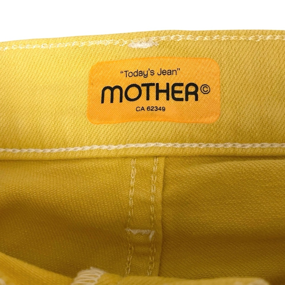 MOTHER The Tune Up Bona‎ Fide Hover Primrose Yellow Sz 28 - Picture 8 of 16